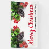 メリークリスマス 横断幕 (縦)