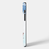 メリークリスマス – 猫と犬とサンタクロース Case-Mate iPhoneケース (裏面 / 左)