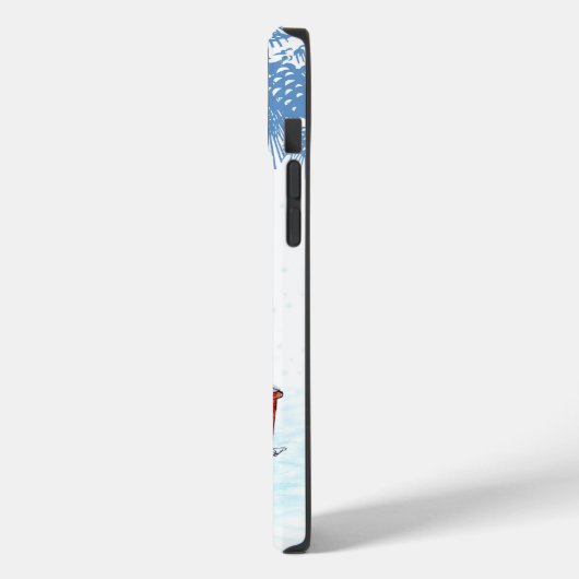 メリークリスマス – 猫と犬とサンタクロース Case-Mate iPhoneケース (裏面 / 左)