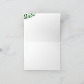 メリークリスマス！ 猫と犬のサンタクロース カード (内部)