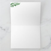 メリークリスマス！ 猫と犬のサンタクロース カード (内部)