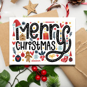 メリークリスマス |祝賀状はがき シーズンポストカード