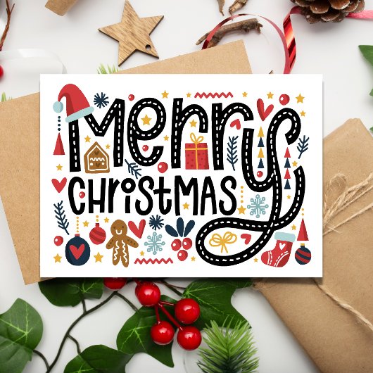 メリークリスマス |祝賀状はがき シーズンポストカード