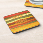 メリークリスマス　神の祝福があなたに　カラーズデザイン コースター (左側)