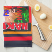 メリークリスマス 私の周りの世界は幸せに満ちている キッチンタオル (四つ折り)