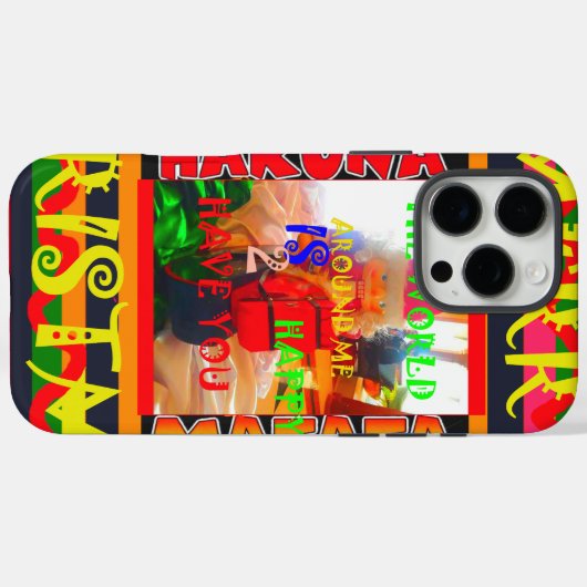 メリークリスマス 私の周りの世界は幸せに満ちている Case-Mate iPhoneケース (裏面 (横))