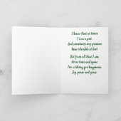 メリークリスマス。 私をまだ恋しく思って下さいか。 シーズンカード (内部)