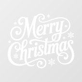 メリークリスマス 窓用ステッカー ウィンドウサイン (シート)