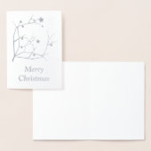メリークリスマス 箔カード (ディスプレー)