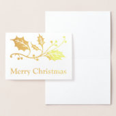 メリークリスマス 箔カード (ディスプレー)