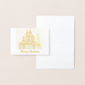 メリークリスマス 箔カード (ディスプレー)