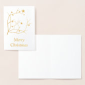 メリークリスマス 箔カード (ディスプレー)