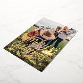 メリークリスマス 箔シーズンカード (回転した状態)