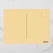 メリークリスマス 箔シーズンポストカード (裏面)