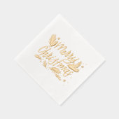 メリークリスマス 箔ナプキン (右)