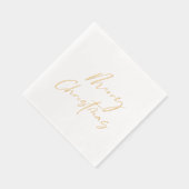 メリークリスマス 箔ナプキン (右)