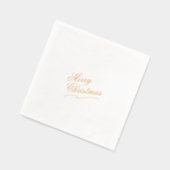 メリークリスマス 箔ナプキン (左)