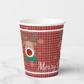 メリークリスマス！ 紙コップ (正面)