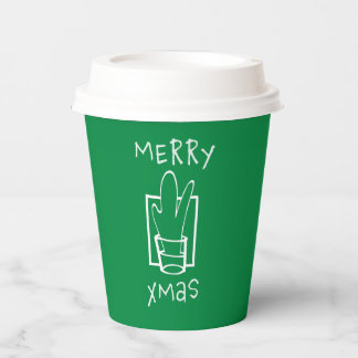 メリークリスマス 紙コップ