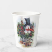 メリークリスマス 紙コップ (裏面)