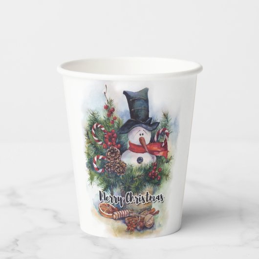メリークリスマス 紙コップ (裏面)