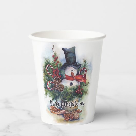 メリークリスマス 紙コップ (正面)