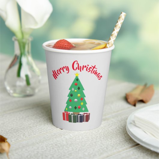 メリークリスマス 紙コップ (インサイチュ)