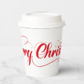 メリークリスマス 紙コップ (左)