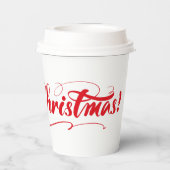 メリークリスマス 紙コップ (裏面)