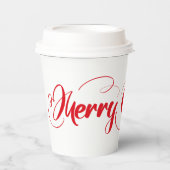 メリークリスマス 紙コップ (正面)