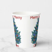 メリークリスマス 紙コップ (右)