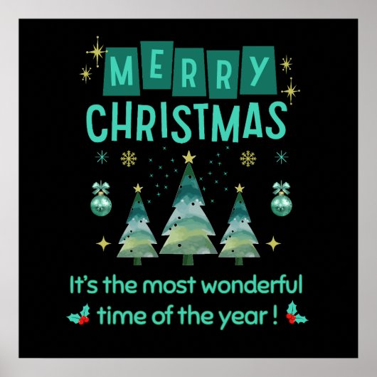 メリークリスマス – 素敵な季節 ポスター (正面)