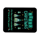 メリークリスマス – 素敵な季節 マグネット (横)