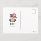 メリークリスマス |絞り染め格言はがき ポストカード (裏面)