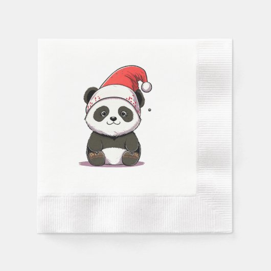 メリークリスマス 縁ありカクテルナプキン (正面)