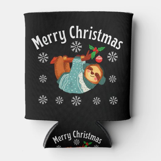 メリークリスマス 缶クーラー (正面)