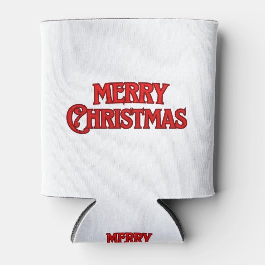 メリークリスマス 缶クーラー (正面)