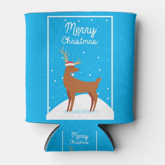 メリークリスマス 缶クーラー (正面)