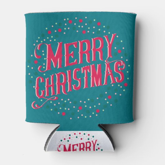 メリークリスマス 缶クーラー (正面)