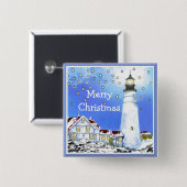 メリークリスマス 缶バッジ (正面&裏面)