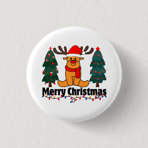 メリークリスマス 缶バッジ