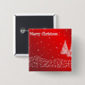 メリークリスマス 缶バッジ (正面&裏面)