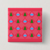 メリークリスマス 缶バッジ (正面)