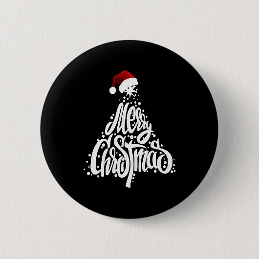 メリークリスマス 缶バッジ (正面)