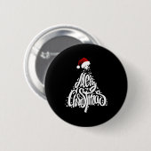 メリークリスマス 缶バッジ (正面&裏面)
