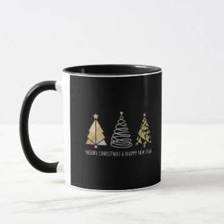 "メリークリスマス＆良いお年を"： マグカップ