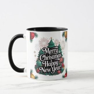 メリークリスマス＆良いお年を マグカップ