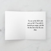 メリークリスマス – 英語 シーズンカード (内部)