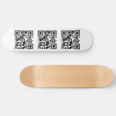 メリークリスマス – 英語 スケートボード (横)