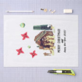 メリークリスマス！ 薄葉紙 (クラフト)